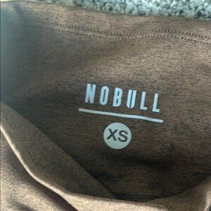 NOBULL Brown Athletic Top XS